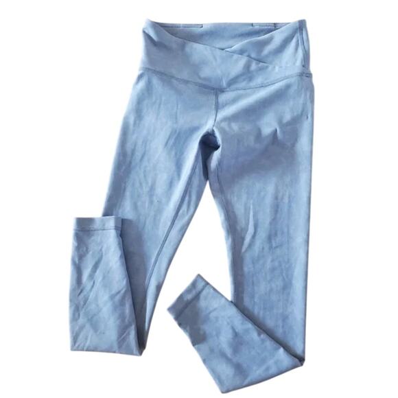 (2) $118 Lululemon Always On High-Rise Tight 28" Sky Wash Print Tempest Blue - Picture 6 of 6